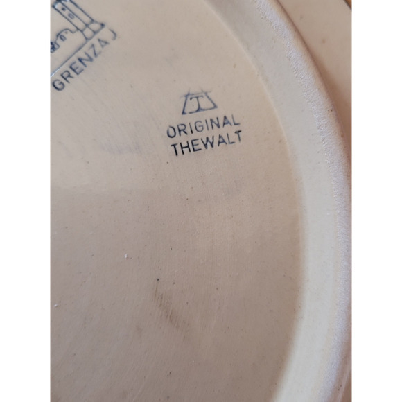 Vintage Christmas Western Germany Weihnachten Salt Glaze 1984 Wall Décor Plate - Picture 12 of 13